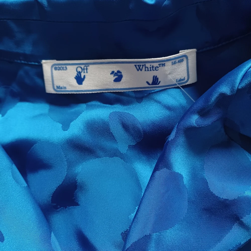 OFF-WHITE by Virgil Blue Dress - Picture 14 of 15